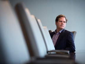 Crescent Point Energy CEO Scott Saxberg at the company's Calgary headquarters.