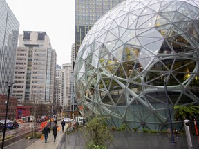 Part of Amazon's headquarters in Seattle.