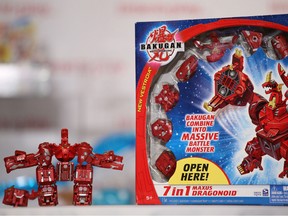 Spin Master alleges it has patent rights to a transformation mechanism used with its Bakugan toys and that Mattel used the technology in its Mecard toys.