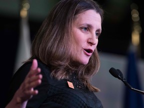 Foreign Affairs Minister Chrystia Freeland and U.S. trade czar Robert Lighthizer are said to have clashed over the sunset clause proposal again this week.