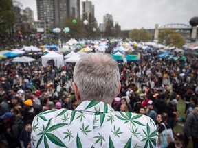 A crowd gathered recently for the annual 420 marijuana celebration in Vancouver.