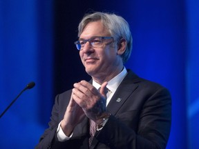 RBC President and CEO David McKay attends the bank's annual general meeting in Toronto on Friday, April 6, 2018.