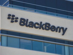 BlackBerry's headquarters in Waterloo, Ont. Blackberry Ltd. has added Snap Inc. to the list of companies it's taking to court in California for alleged patent infringement.