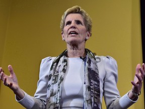 Ontario Premier Kathleen Wynne