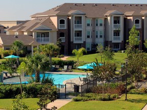 Pure Multi-Family REIT focuses on luxury resort-style apartment communities in the U.S. sunbelt, like this one in Houston, Texas.