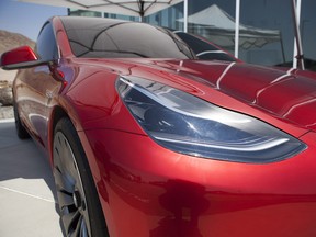 Tesla built 2,020 Model 3 cars in the last seven days, trailing its target for a 2,500-unit rate for the final week of March.