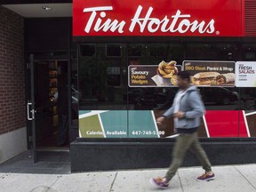 Some Tim Hortons' shopowners in Ontario are expected to be hit by a stock shortage at the company's main warehouse.