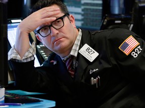 U.S. stock futures dropped on Friday after the United States and China renewed their trade spat.