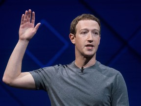In this April 18, 2017 file photo, Facebook CEO Mark Zuckerberg speaks at his company's annual F8 developer conference in San Jose, Calif. The leaders of a key House oversight committee say Zuckerberg will testify before their panel on April 11.