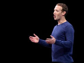 Facebook CEO Mark Zuckerberg speaks during the annual F8 summit at the San Jose McEnery Convention Center in San Jose, California on May 1, 2018.