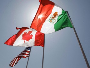 NAFTA talks resume Monday.