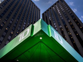Toronto Dominion Bank said earnings per share, excluding one-off items, totalled $1.62 in the quarter. Analysts were expecting $1.50.