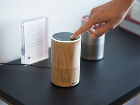 Amazon's Echo smart speaker is powered by voice assistant Alexa.
