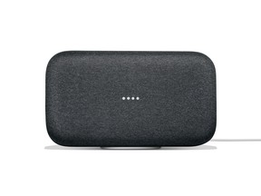 The new Google Home Max smart speaker.