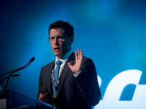 Eric Costen, director general of Health Canada's Cannabis Legalization and Regulation Secretariat, speaks at the Lift & Co. Cannabis Expo in Toronto May 24.