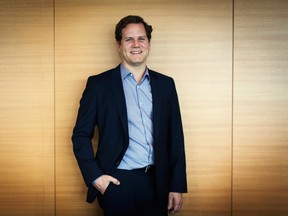 Crescent Point Energy CEO Scott Saxberg at his headquarters in Calgary.