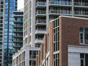 Condos near Fort York in Toronto, Ont.  on Wednesday October 25, 2017.