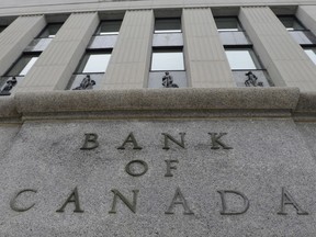 The Bank of Canada is seen Wednesday September 6, 2017 in Ottawa. To lift the economy's future growth prospects, a top Bank of Canada official is pointing to three areas that have helped the country in the past and could do so again: education, immigration and trade liberalization.