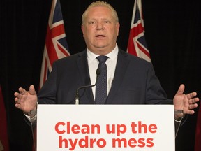 Ontario PC Leader Doug Ford has announced his intention to fire the Hydro One CEO and the entire board if elected.