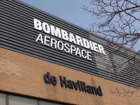 The Bombardier Inc Aerospace office and plant in Downsview.