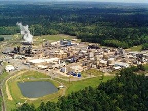 South Arkansas brine processing facility.