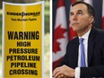 Finance Minister Bill Morneau has been in talks since Kinder Morgan set a May 31 deadline for the government to give certainty in the face of opposition from British Columbia.