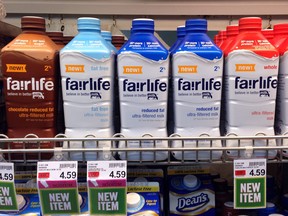 Coca-Cola is building a plant in Ontario to produce Fairlife ultrafiltered milk.