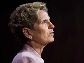 Ontario Liberal leader Kathleen Wynne