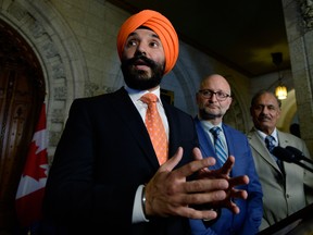 Innovation Minister Navdeep Bains. The Liberals are working on crafting a national data strategy.