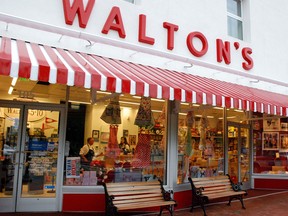 Walton’s 5-10, the world’s original Walmart, now serves as a corporate museum and visitor centre in downtown Bentonville, Ark.