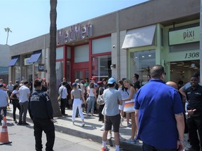 MedMen opens store on Abbot Kinney Boulevard in Venice, California.