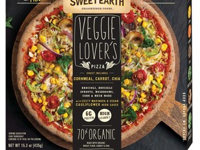 Sweet Earth Foods Veggie Lover's Pizza Box (© Sweet Earth Foods)