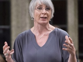 Labour Minister Patty Hajdu responds to a question during Question Period in the House of Commons in Ottawa on Friday, December 1, 2017. Hajdu says updates to the safety net and protections for workers have yet to keep pace with tectonic shifts in the labour market that are challenging world leaders.