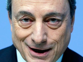 President of European Central Bank Mario Draghi is gradually pulling away the punch bowl.