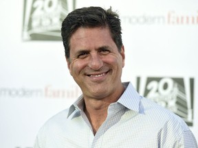 FILE - In this May 3, 2017 file photo, Steve Levitan arrives at the "Modern Family" FYC Event in Los Angeles. Levitan raised the possibility of no longer working with the 20th Century Fox television studio after tweeting his disgust following comments by Laura Ingraham on Fox News Channel, and her description of "zero tolerance" detention facilities for children separated from their parents as "essentially summer camps."