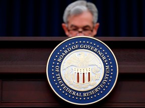 Federal Reserve Chairman Jerome Powell will hold a press conference at about 2:30 p.m. Wednesday.