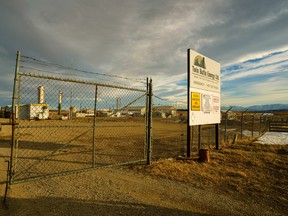 The Twin Butte Energy site just south of the Bruder Ranch near Twin Butte, Alberta.
