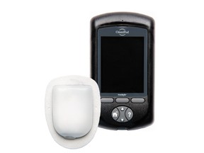 Insulet's Omnipod Insulin Management System; Waterproof*, tubeless Pod, and handheld wireless Personal Diabetes Manager with built in BGM