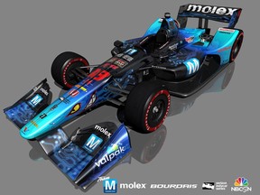 Mouser-sponsored Dale Coyne Racing with Vasser-Sullivan team is now fine tuning the No. 18 car for a victory at Honda Indy Toronto. For the July 15 race, the car will be sporting a new Mouser Blue livery.