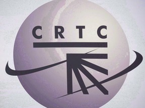 A CRTC logo is shown in Montreal on September 10, 2012. The sales practices of Canada's largest telecommunications companies _ a long-time sore spot for many consumers _ will be the subject of a public inquiry ordered by the federal government on Thursday.