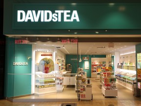 A DavidsTea store.