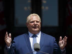 Ontario Premier Doug Ford. Removing the existing carbon pricing system will likely cost Ontario businesses more money due to the high probability that by the time the Ontario cap-and-trade system is no longer applicable to businesses, the federal carbon pricing framework will be law.