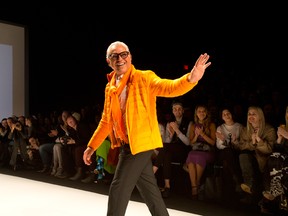Joe Mimran at a Joe Fresh fashion show in 2014.