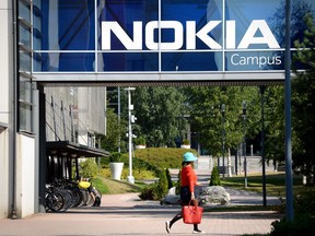 Headquarters of Finnish telecommunication network company Nokia pictured in Espoo, Finland, Thursday July 26, 2018. Nokia announced it's second quarter 2018 financial results on Thursday.