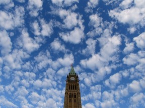 The Peace Tower on Parliament Hill in Ottawa. When the federal government converts taxes into program spending, it is inevitable that the residents of some provinces will get back more than what they pay, and some less.