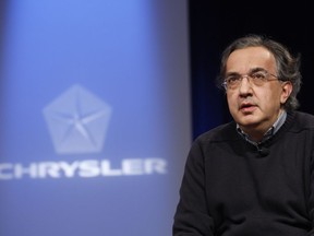 FILE - In this Dec. 17, 2009 file photo, Chrysler CEO Sergio Marchionne addresses the media during a news conference at the automaker's headquarters in Auburn Hills, Mich. On Wednesday, July 25, 2018, holding company of Fiat founding family said Sergio Marchionne, who oversaw turnarounds of Fiat and Chrysler, has died.