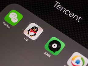 Tencent, the Chinese Internet giant has tumbled 25 per cent from its January peak, erasing about US$143 billion of market value.