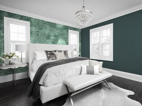 The leading national brand has named two deep green tones as Colours of the Year for 2019: Night Watch (DLX1145-7), a deep green-black from the brand's new colour collection, and Mojito Shimmer (036VS), a glistening, frosted dark green from the Dulux Effects Finishes VENETIAN SILK™ collection.
