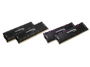 HyperX expands Predator DDR4 RGB and Predator DDR4 memory lineup.