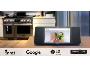 LG, Google, and Innit Unveil Breakthrough Smart Kitchen Integration at IFA 2018